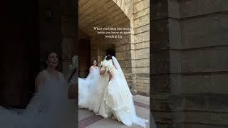 sweetest thing #youtubeshorts #wedding #bridesmaids #weddingclothes #brides