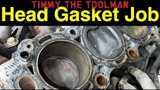 Engine Head Gasket / Cracked Head Repair (Toyota 3.4L V6 5VZ-FE ) - Part 3