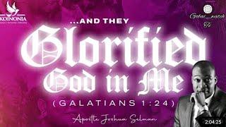 [FULL SERMON] AND THEY GLORIFIED GOD IN ME| KOINONIA ZARIA| APOSTLE JOSHUA SELMAN|| 22|07|22