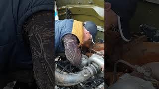 Урал на прокачку  Коллега сдает экзамен #заполярье #вахта #ремонт