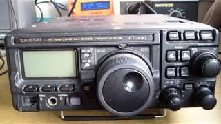 YAESU FT-897D не включается (repair)