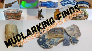 Seasonal Music Accompanies 500 Mudlarking Finds, Including Pottery Bottles - All In One Video!