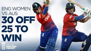  30 To Win From 25 balls | England Women v Australia 2023