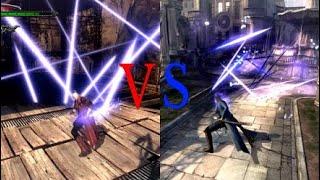 Judgement Cut Dante vs Vergil Comparison