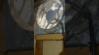 Air flow at JYG420 #420 #homegrown #garden #diy #budget #hvac #MacGyver #cheap #beginner