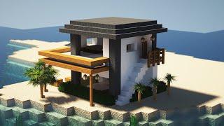 How To Build The Best Exotic Beach House - Minecraft RTX