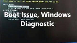 how to fix Windows Boot Manager, Boot Issue, Windows Diagnostic, Fixed