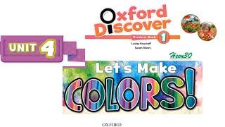 Oxford Discover Book 1 - Unit 4: Let's Make colors (Listening)