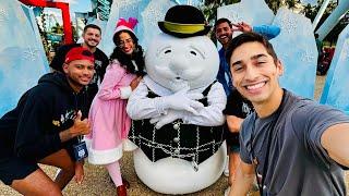 The BUSIEST I’ve Ever Seen SeaWorld Orlando! Christmas Celebration 2024 - New Food & Drink