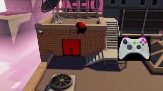 Gang Beasts - Flying with hat + CONTROLS