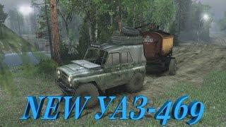 SpinTires обзор мода (  УАЗ-469 модернизированный )