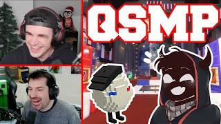 QSMP BadBoyHalo Can't Stop Laughing After Pomme's Prank (ft. Foolish and Aypierre)