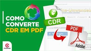 CONVERTER CDR PARA PDF ONLINE SEM INSTALAÇÃO