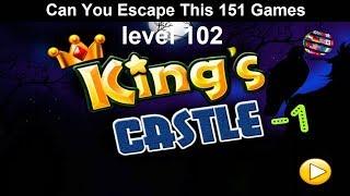 [Walkthrough] Can You Escape This 151 Games level 102 - King's castle 1 - Complete Game