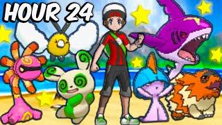 I Spent 24 HOURS SHINY Hunting in Pokemon Omega Ruby!