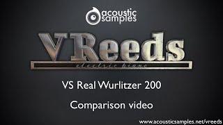 VReeds Electric piano VS real Wurlitzer 200