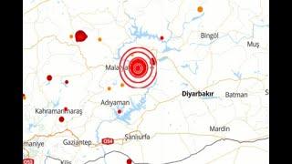 #CANLI MALATYA'DA BÜYÜK DEPREM