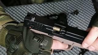 Обзор, Охолощенный СХП пистолет К17-СО Курс (Glock 17) глок 10ТК, песочный