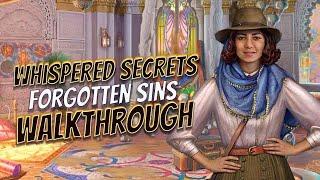 Whispered Secrets 7 Forgotten Sins Walkthrough Big Fish Games 1080 HD Gamzilla