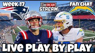 Los Angeles Chargers vs New England Patriots Live Stream Week 17