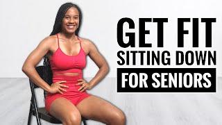 15 Min Lower Body Easy Seated Workout for Seniors Burn Belly Fat