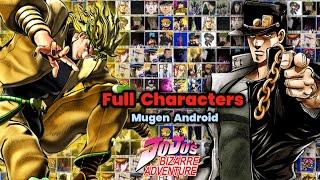 New Jojo’s Bizarre Adventure Mugen Game Best Characters Android