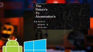 The Returns To Abomination Android