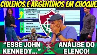  RESPEITO! CHILENOS E ARGENTINOS FALANDO DO FLUMINENSE MÍDIA FALANDO DO FLUMINENSE NOTÍCAIS DO FLU