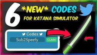 New Katana Simulator Code Six Codes!