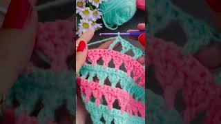 Amazing  crochet 2 color baby blanket pattern cardigan sweater pattern new stitch for beginners