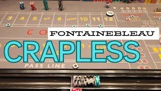 Crapless session at Fontainebleau. October 2024 #crapless #craplesscraps #vegas #fontainebleau