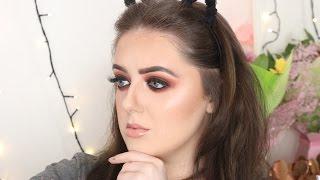 BLOWN OUT FULL SMOKEY EYE TUTORIAL | Ashley Elizabeth