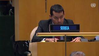 Statement by PR of the Republic of Serbia to the UNGA