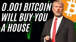 Micheal Saylor - "Holding 0.001 BTC Could Make You A Multimillionaire" | 2025 Bitcoin prediction.