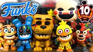 FNAF 10TH ANNIVERSARY FUNKO POPS & MYSTERY MINIS! - Five Nights at Freddy's Merch Review