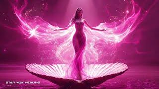 417Hz + 528Hz Goddess of Love • Attract Love, Beauty, Harmony & Emotional Healing
