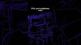 POV: you're nightmares exist. #Poli #Yida #robocarpoli #animation #art #fanart #trending
