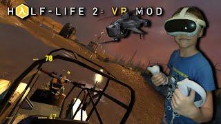 БИТВА С ВЕРТОЛЁТОМ АЛЬЯНСА !  Half-Life 2: VR Mod