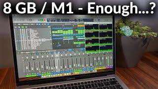 LOW-End MacBook Air M1/8GB in Music Production (Ableton 11/12 & Logic)