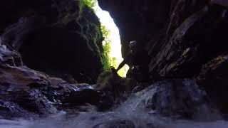 Каньонинг в реке Ац (Canyoning in the river in Russia)