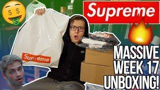 MASSIVE SUPREME WEEK 17 FW18 UNBOXING! | SUPREME x LUDENS x MARVIN GAYE COLLABS!