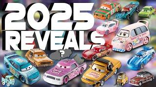 NEW 2025 Mattel Disney Cars REVEALS - Piston Cup Racer Variant Tank Coat/View Zeen, Fiber Fuel Chief