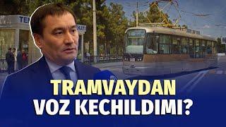 "Tramvay loyihasi chetga surilmadi" – transport vaziri