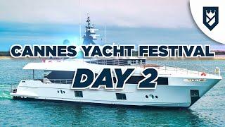 CANNES YACHT SHOW DAY 2 - MAJESTY 100, IGUANA...AND MORE!!!