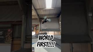 WORLD FIRST: Female double backflip to resi!!!!! @Kittyridesbikes