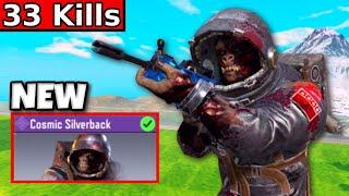 *NEW* COSMIC SILVERBACK SKIN! | CALL OF DUTY MOBILE | SOLO VS SQUADS