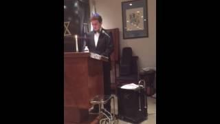 Frank sings Italian