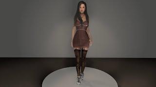 Virt A Mate 3D model Clothing set / 4K 60 FPS