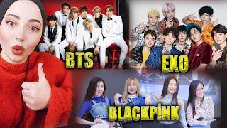 EFSANE K POP ŞARKILARI PART 9 !! BTS & EXO & BLACKPİNK