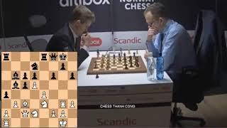 ATTACK KINGSIDE!! Magnus Carlsen vs Pavel Eljanov || Noway Blitz chess 2016